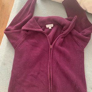 Beautiful Wine color cardigan